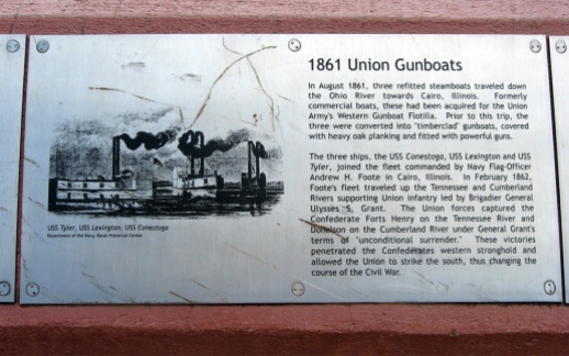 1861 Union gunboats