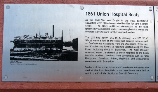 1861 Union hospital boats
