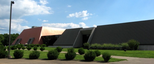 interpretive center in shape of mounds