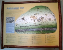 map of Mississippian town